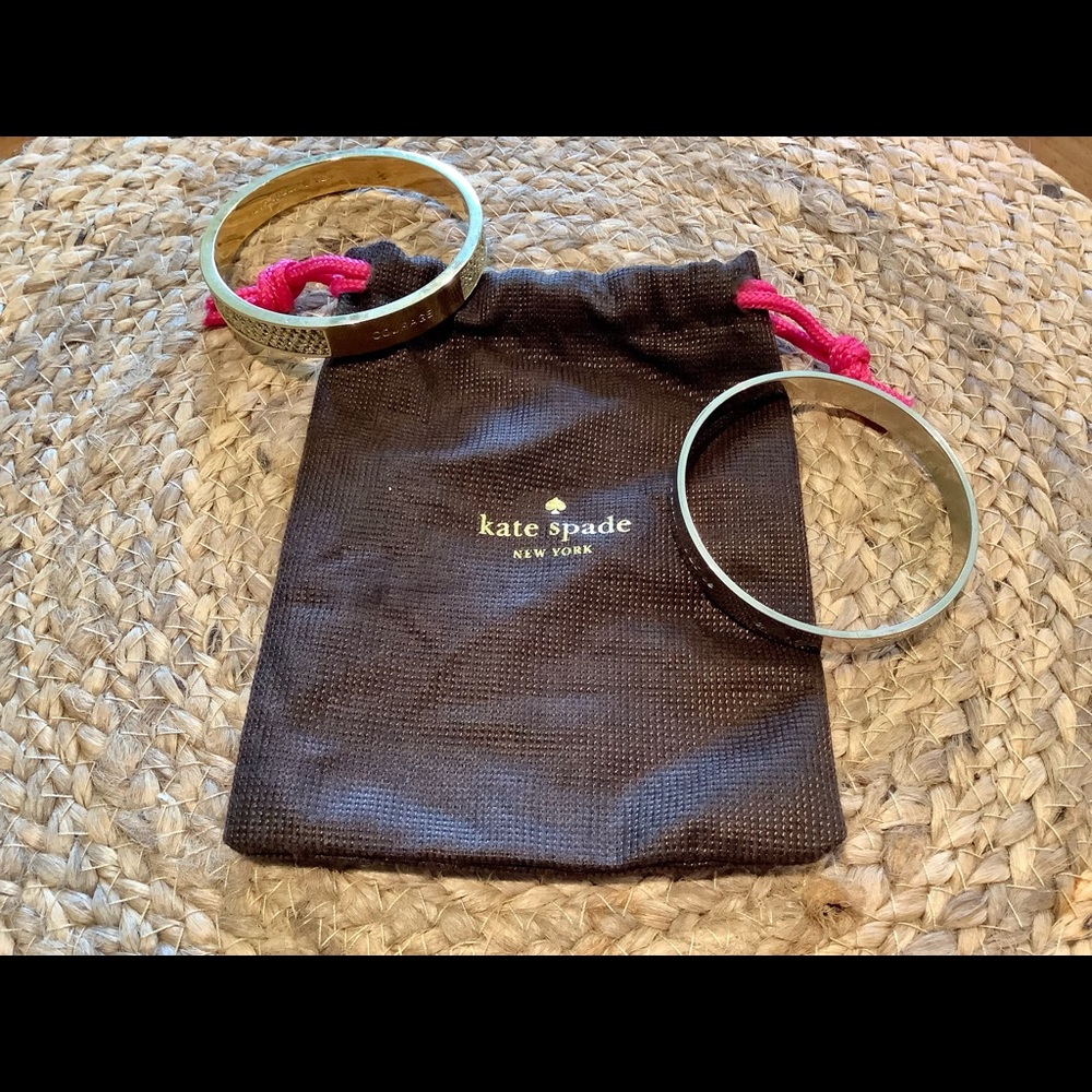 Two Kate Spade Bangles